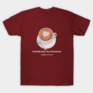 Coffee Wizard  - Espresso Patronum T-Shirt